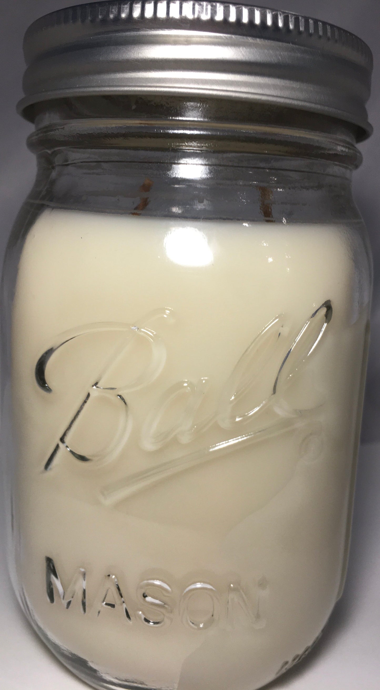 Scent Free Candle- 100% Beeswax, Organic Hemp Wick