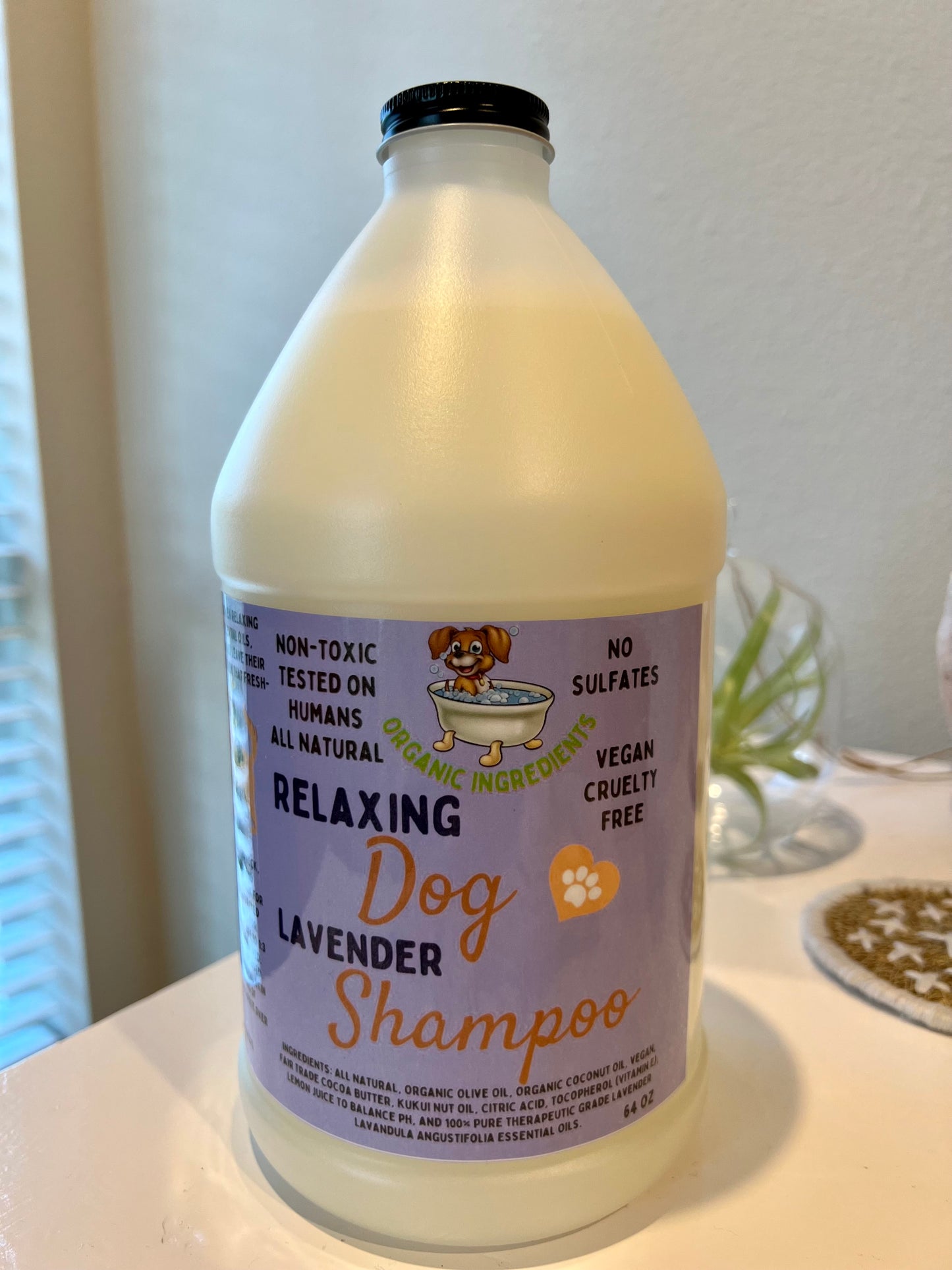 Relaxing Lavender Organic Dog Shampoo