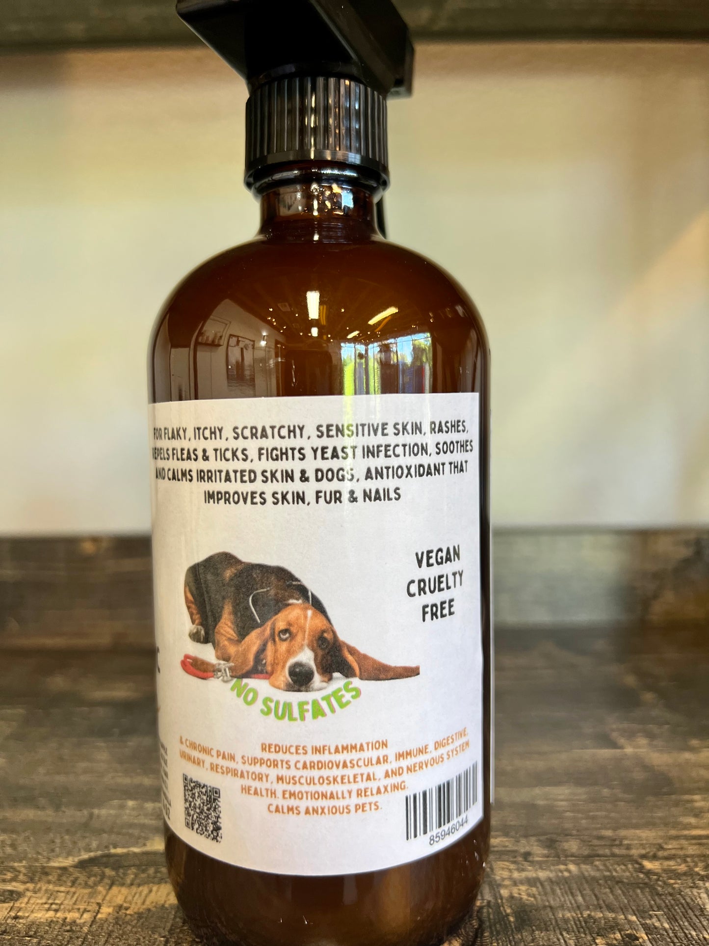 Stop Itching the Healthy Way Organic Dog Shampoo
