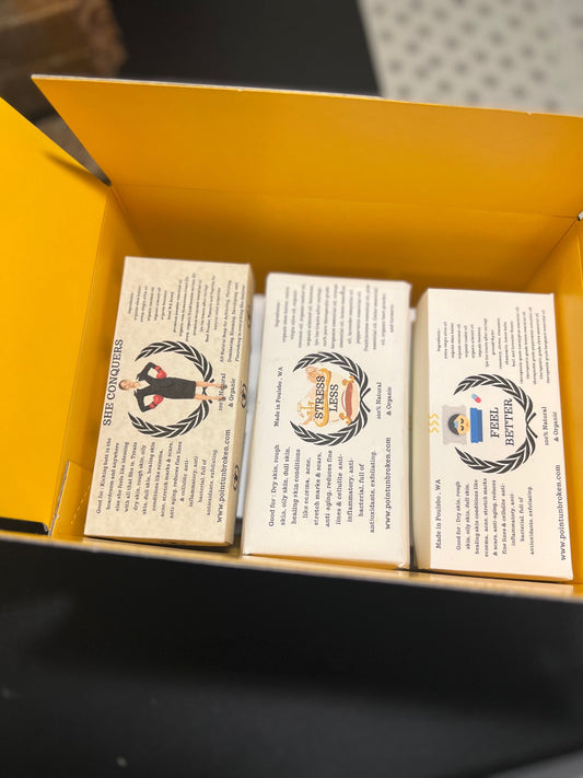Box of Premium Soaps