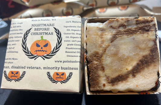 Nightmare Before Christmas Essential Oil Soap