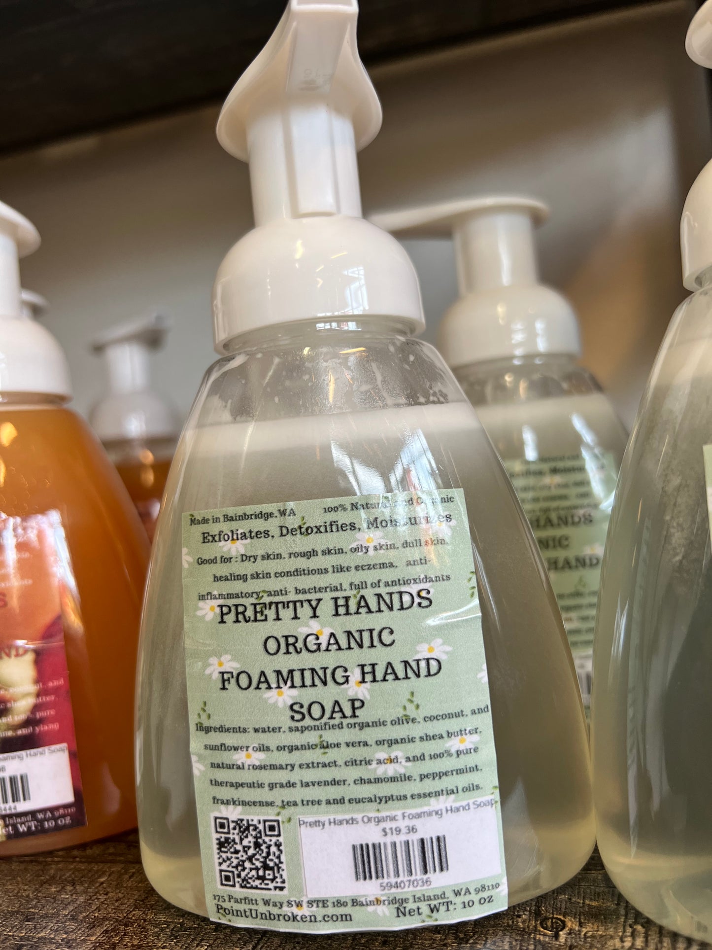 Pretty Hands Organic Foaming Hand Soap