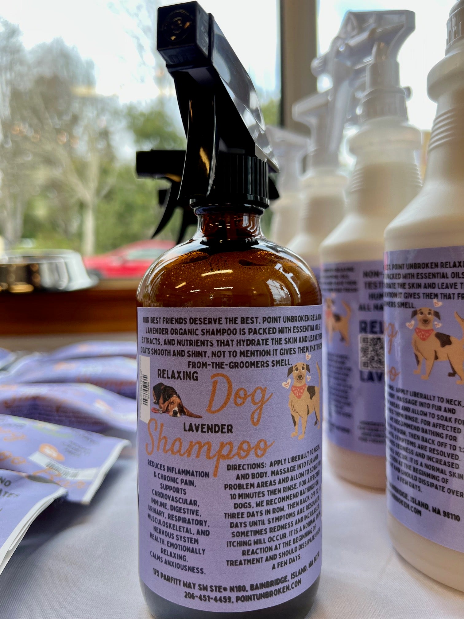 Relaxing Lavender Organic Dog Shampoo