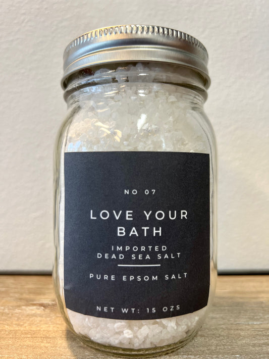 Love Your Bath Salts Unscented