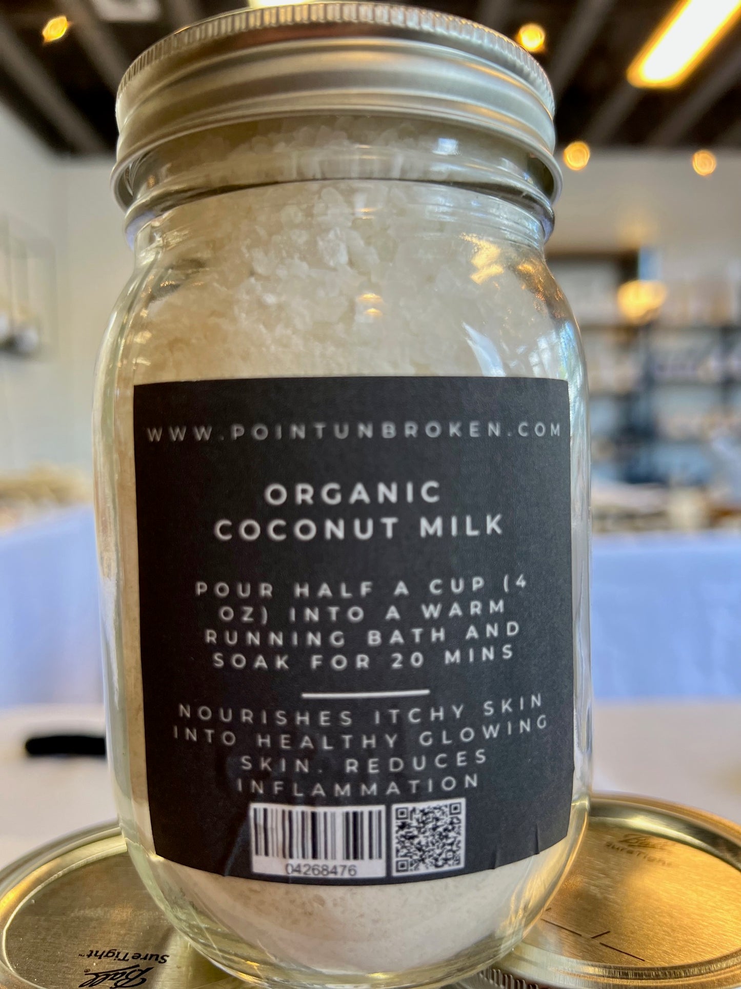 Organic Coconut Milk Love Your Bath Salts