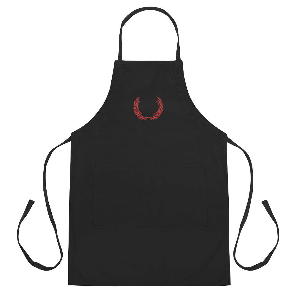 Point Unbroken Embroidered Apron