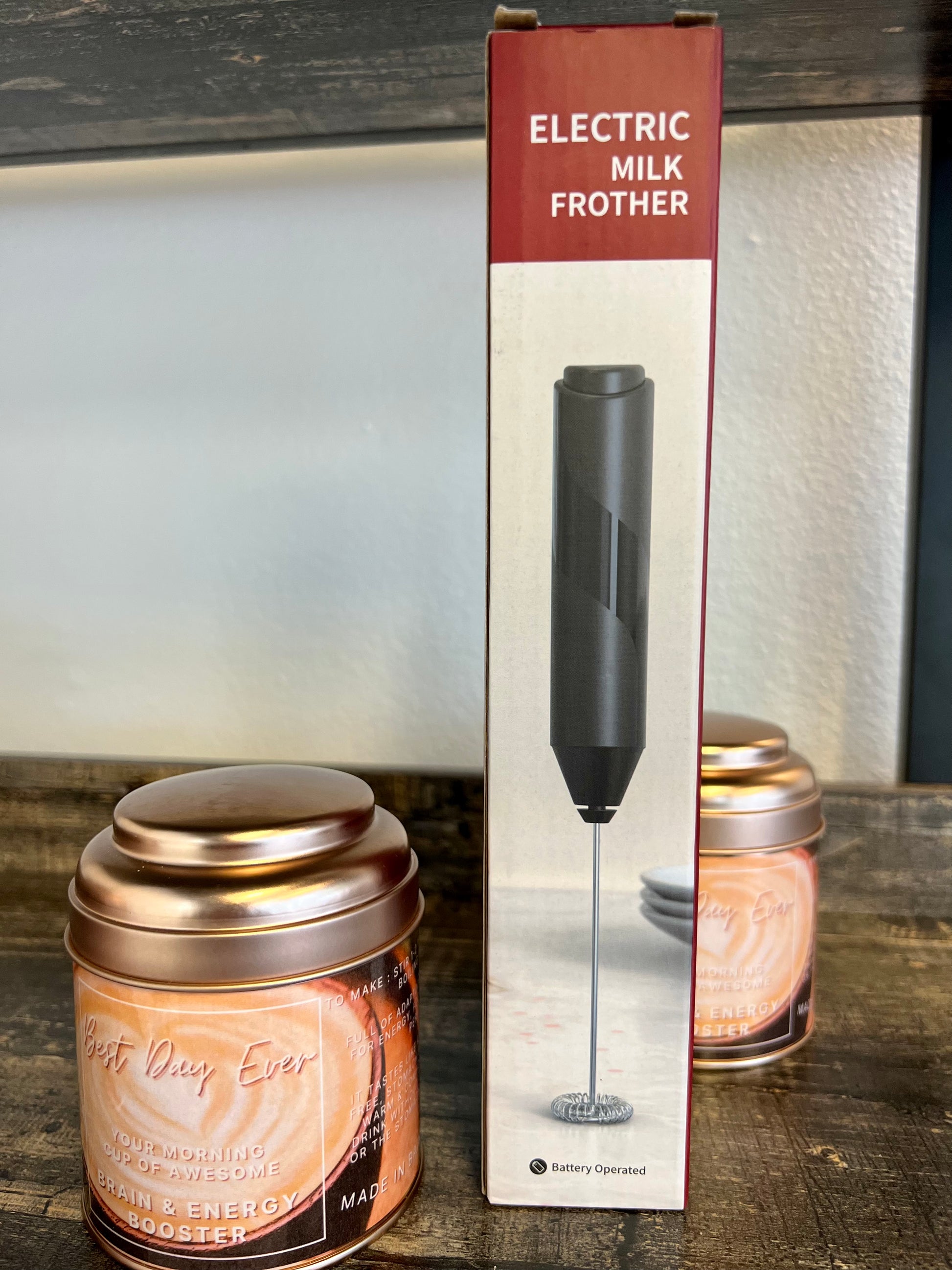 Rose Gold Milk Frother // Handheld Milk Frother